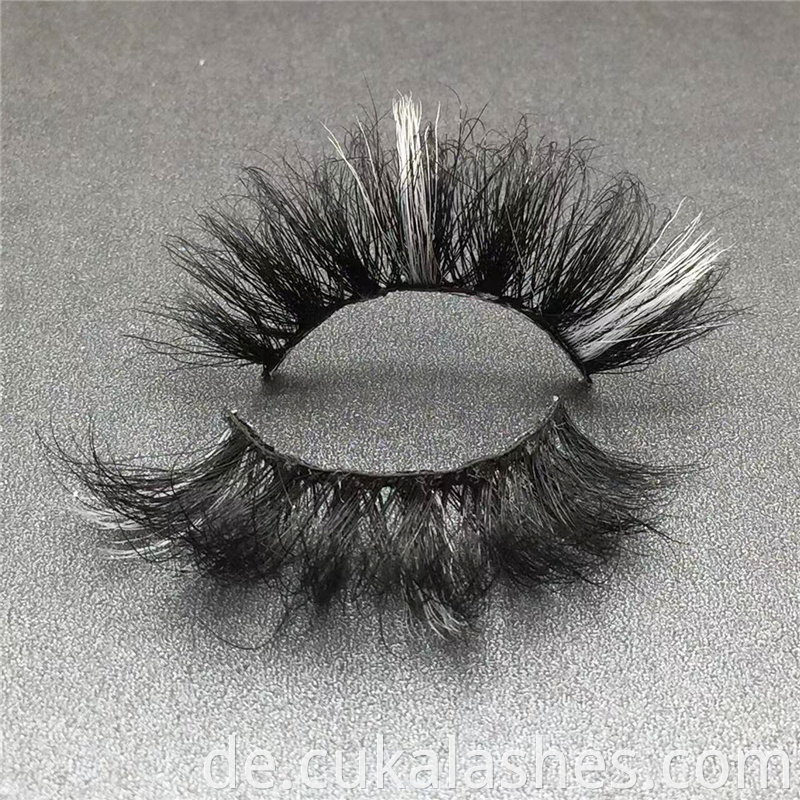 Mink Eyelashes With Color